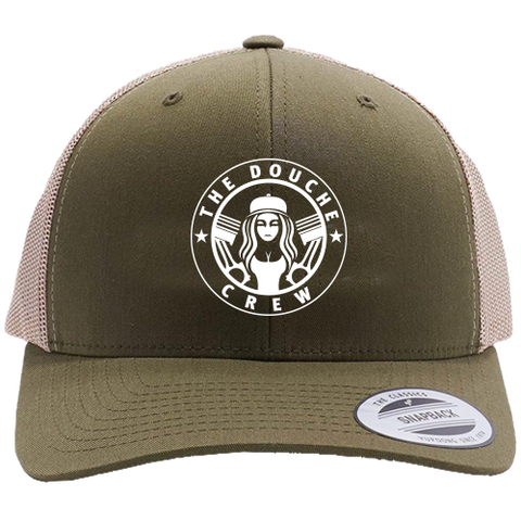 The Douche Crew Crest Retro Trucker Hat